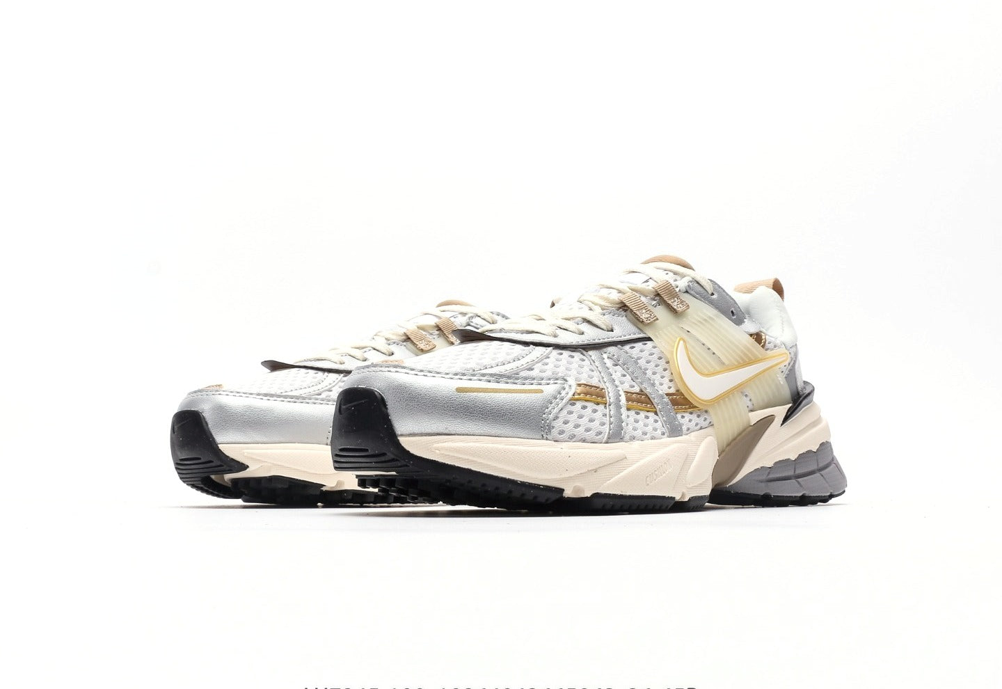 V2K Run "White Khaki Metallic"