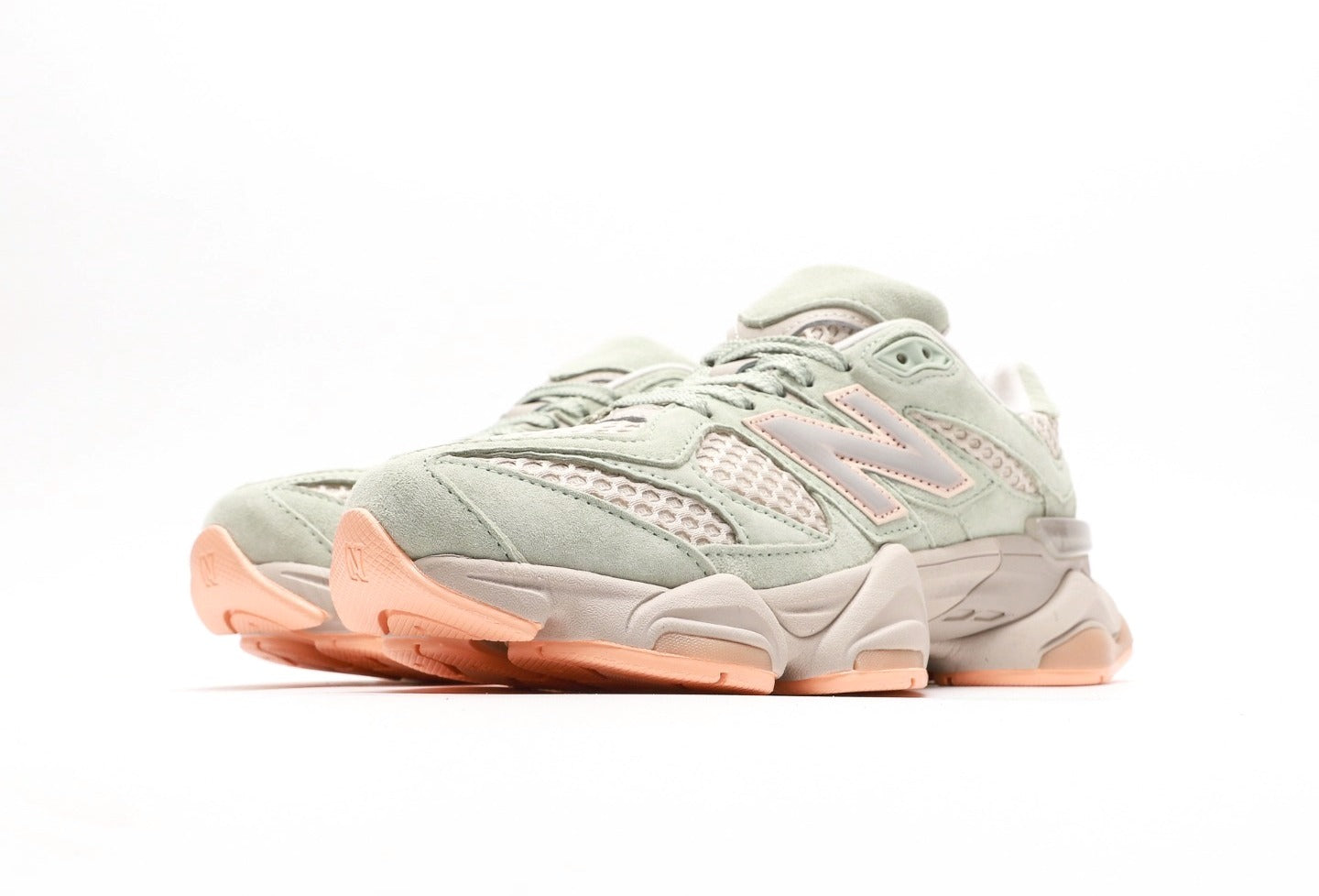 The Whitaker Group x New Balance 9060 Missing Pieces Silver Moss Green