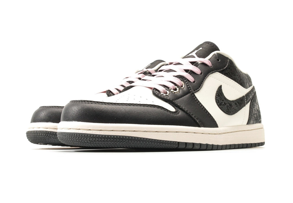 Air Jordan 1 Low SE "Black Iced Carmine Iron Grey"
