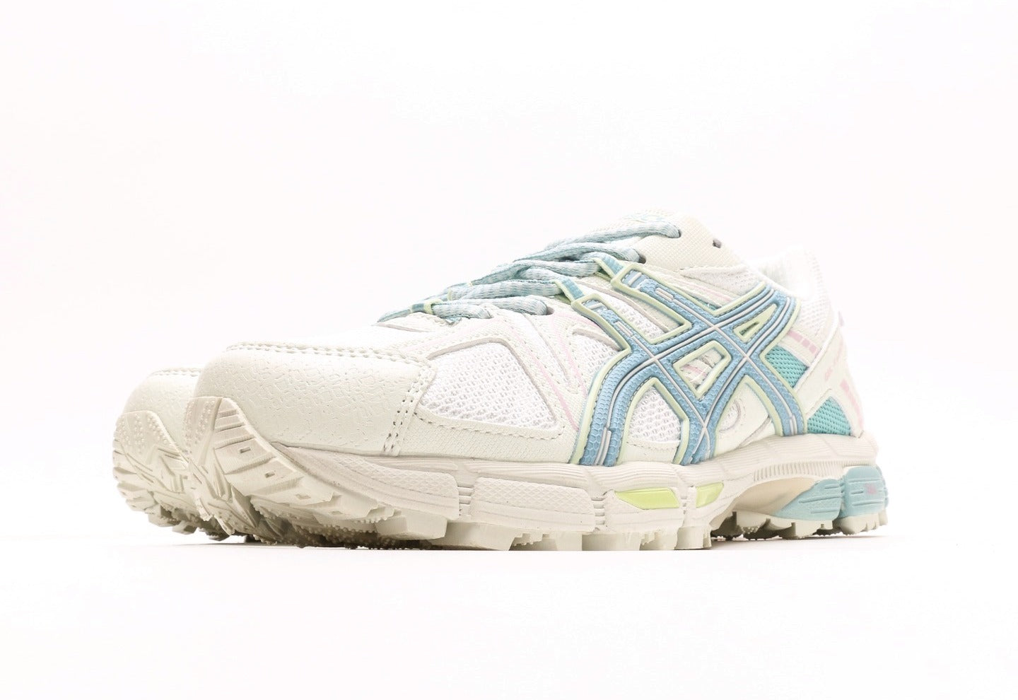 Gel-Kahana 8 "White Blue Pink Yellow"