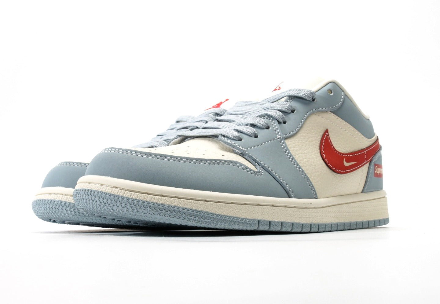 Custom Air Jordan 1 Low x Supreme