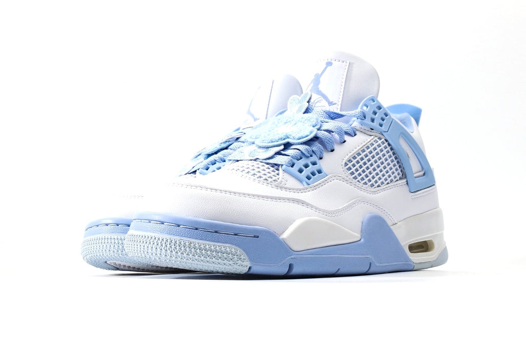 Air Jordan 4 "Aluminum" "White/Blue Tint"