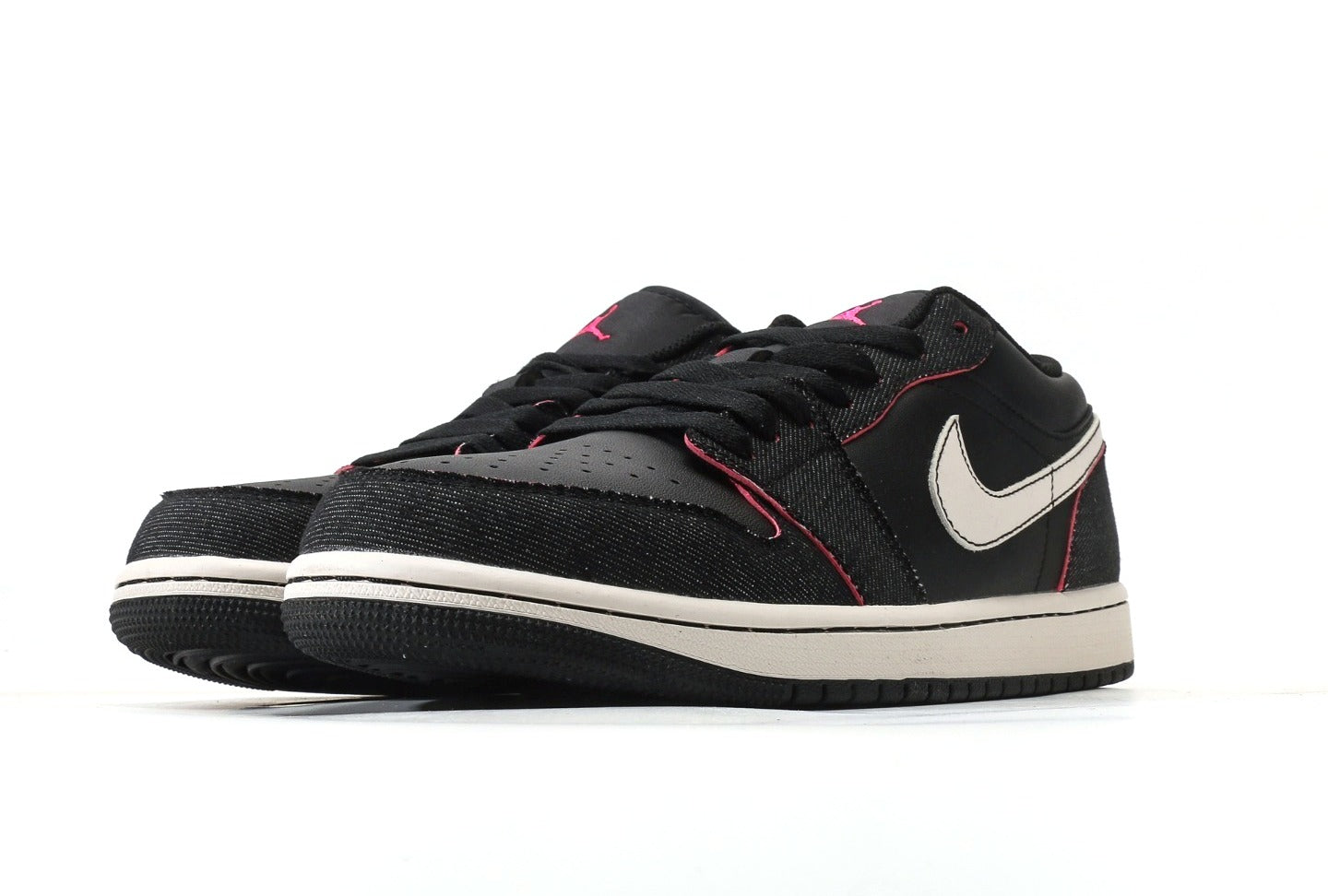 Air Jordan 1 Low Black Denim