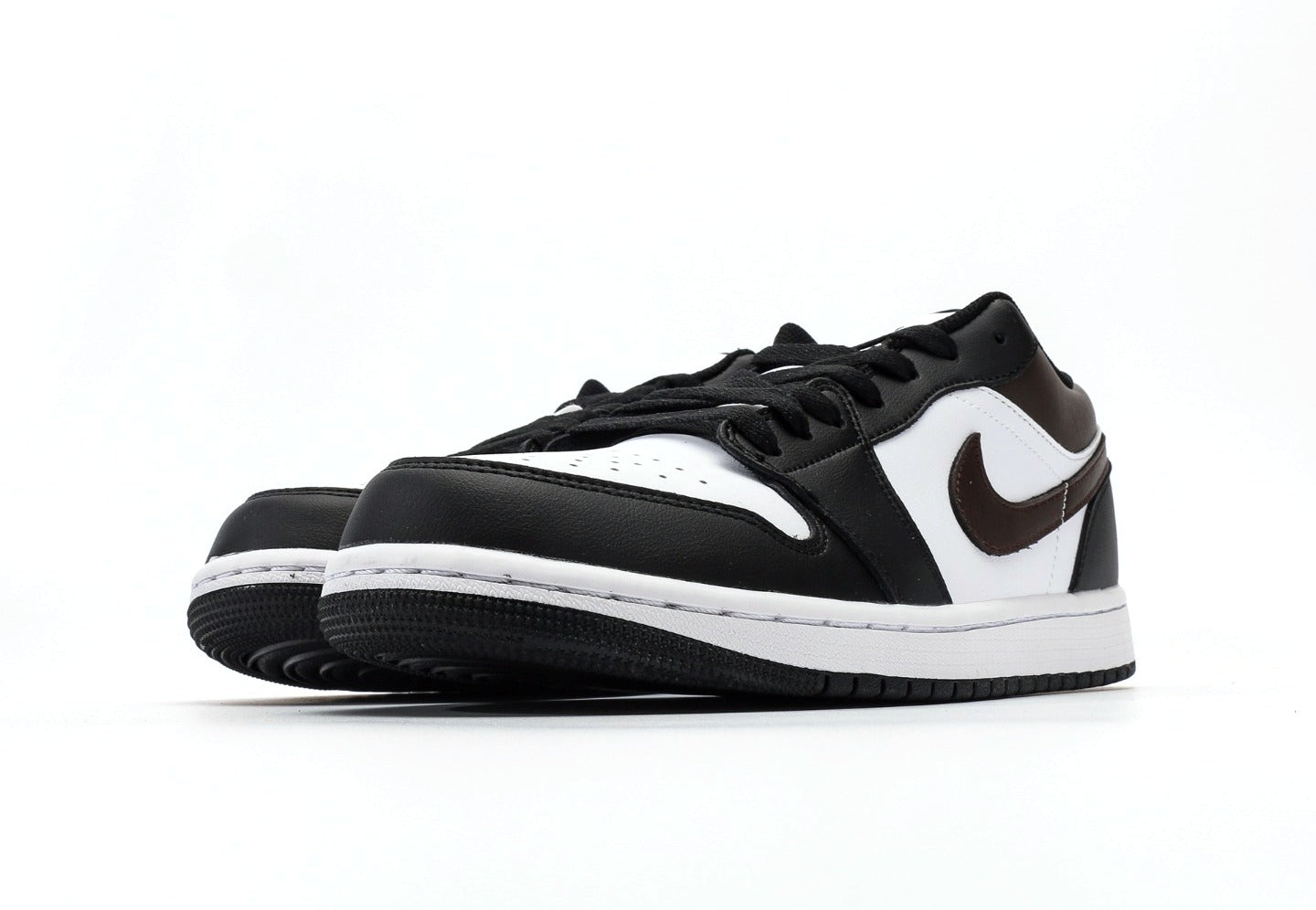 Air Jordan 1 Low White Black Brown
