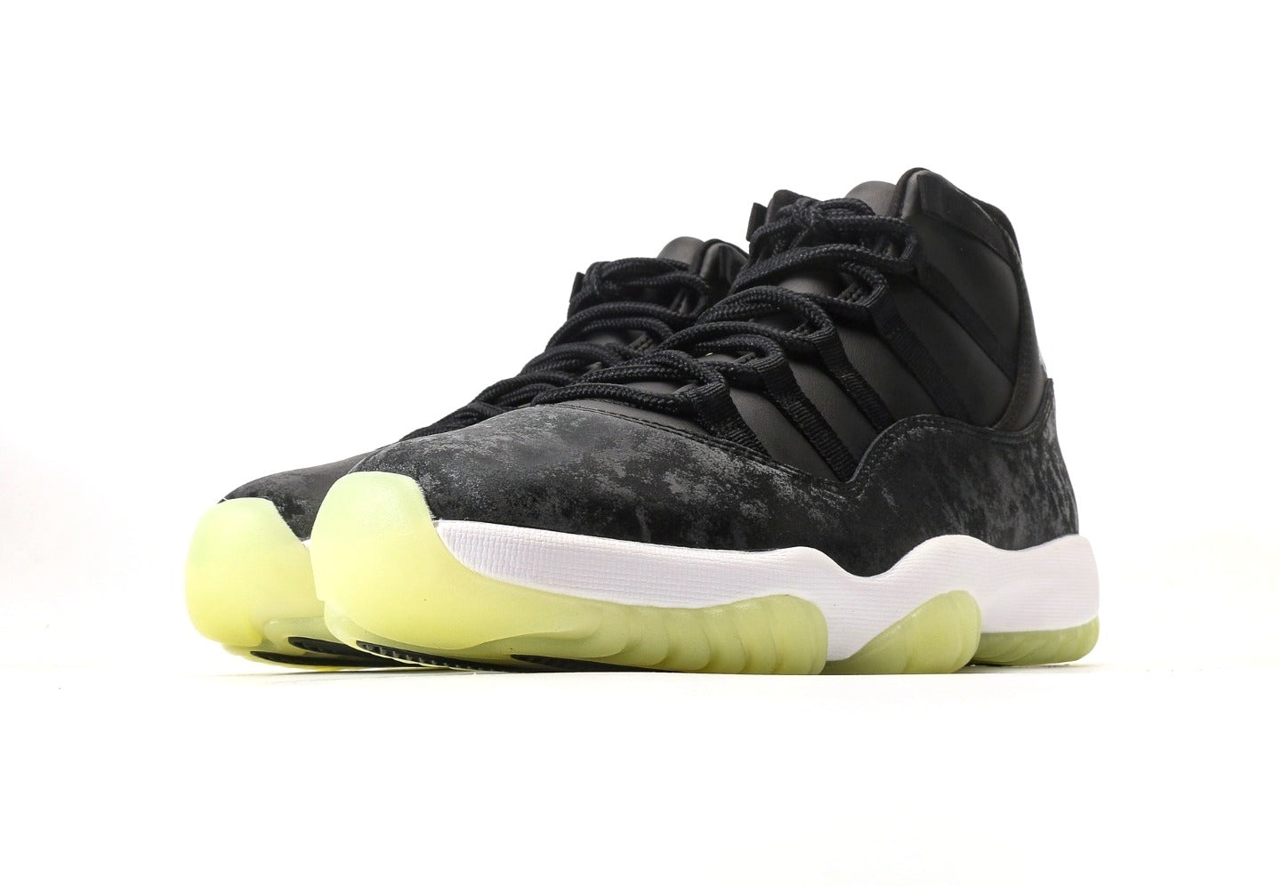 Air Jordan 11 GS Black Barely Volt [PK GOD]
