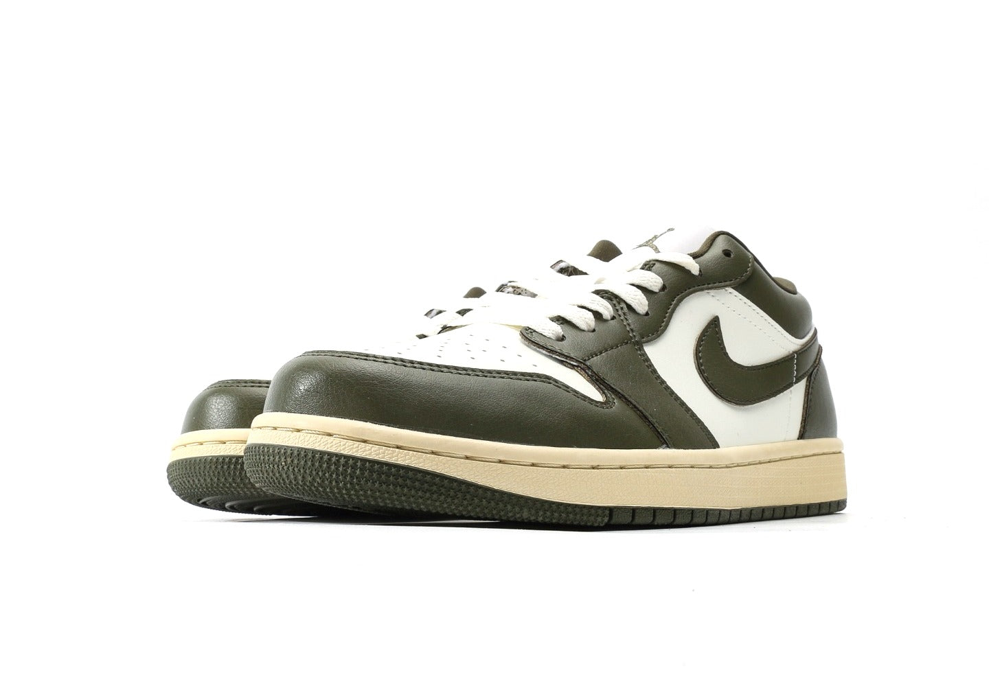 Air Jordan 1 Low Sail Medium Olive