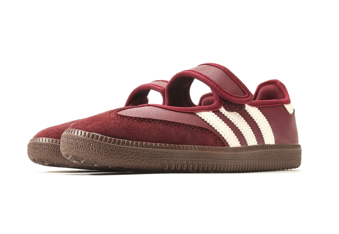 Samba Jane Maroon Cream White Gold