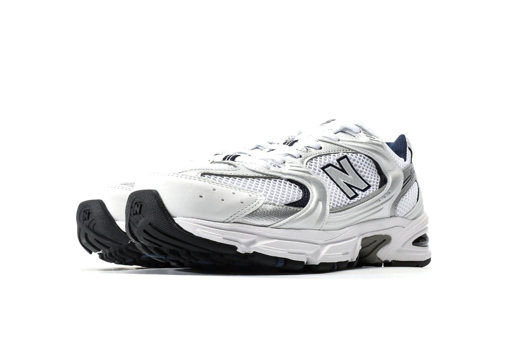New Balance 530 White Silver Navy