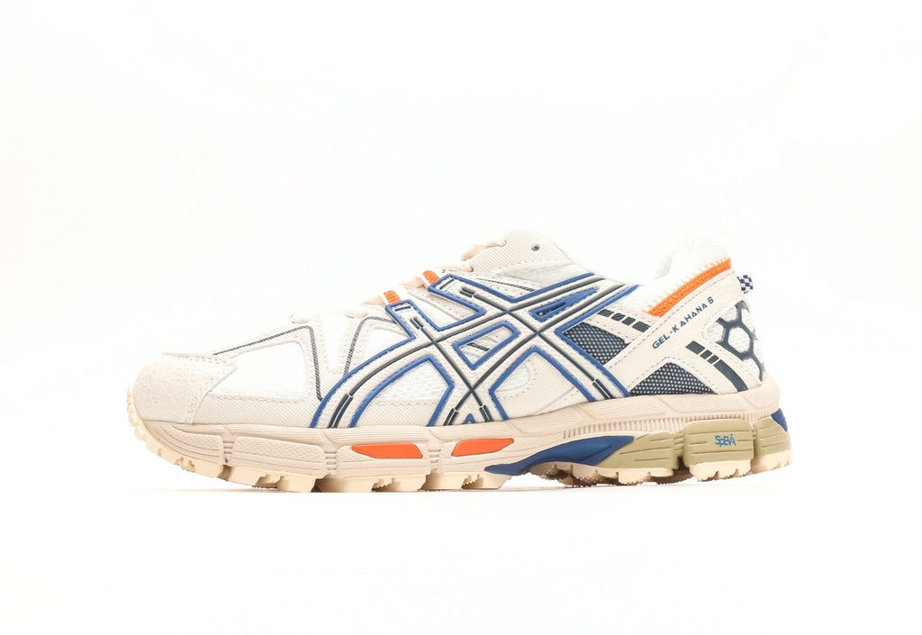 Gel-Kahana 8 White Blue