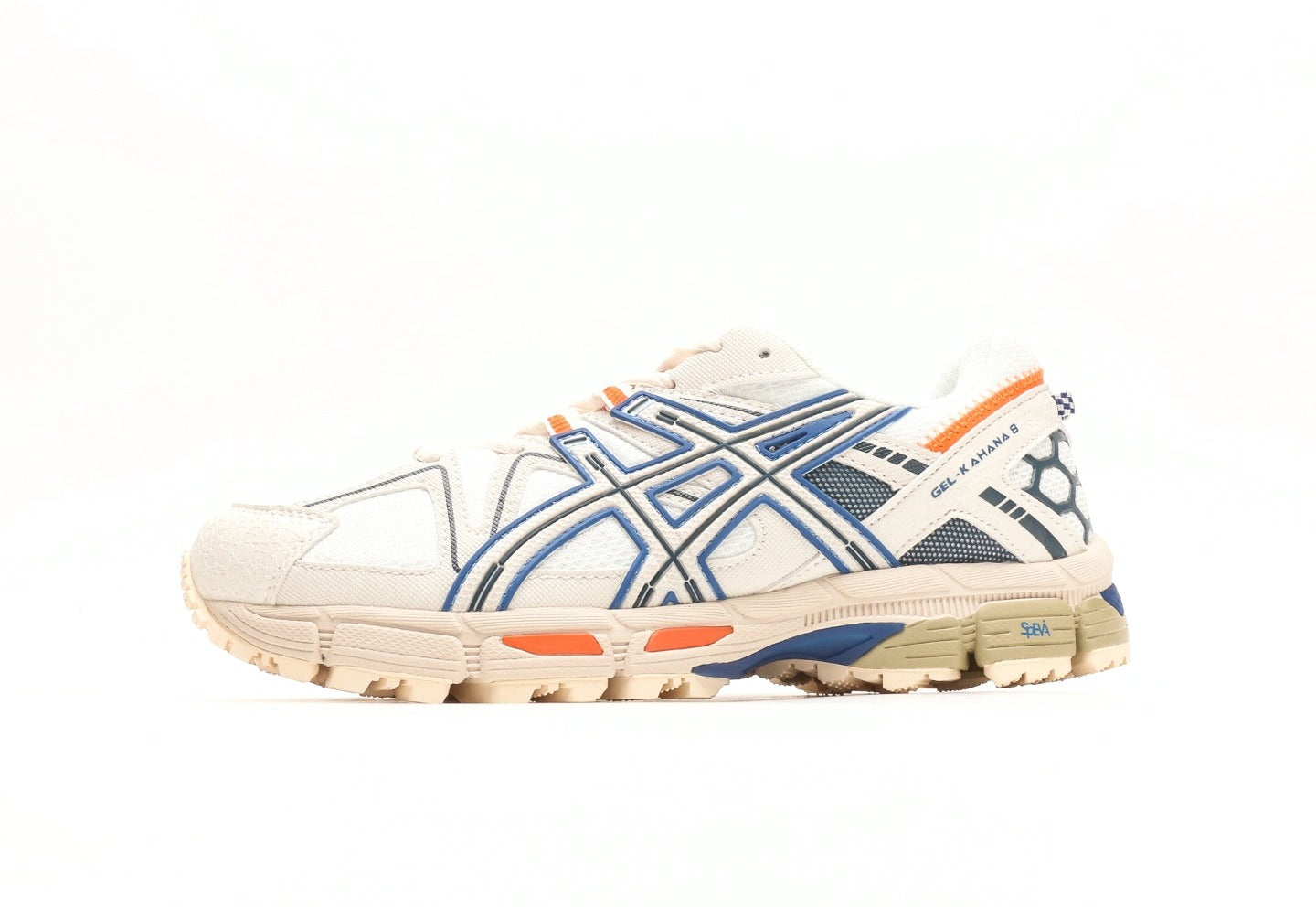 Gel-Kahana 8 White Blue