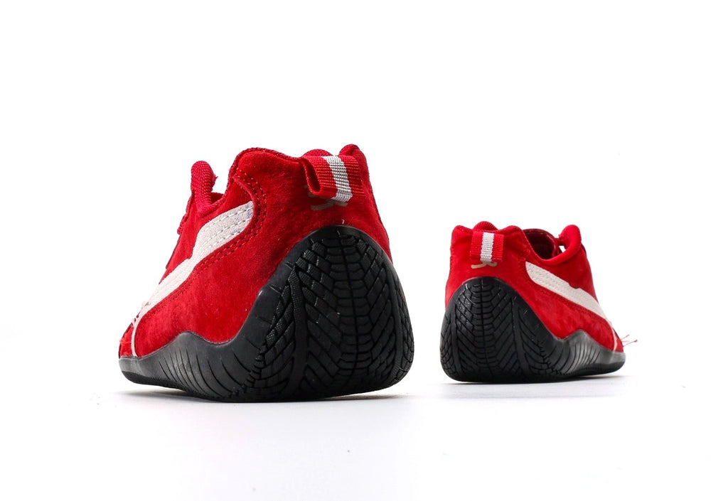 Balenciaga x Puma Speedcat Suede Distressed Red White