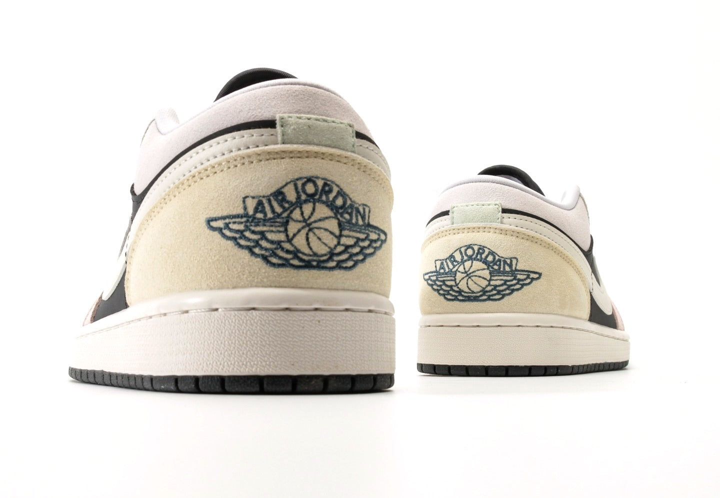 Air Jordan 1 Low Black Pastels