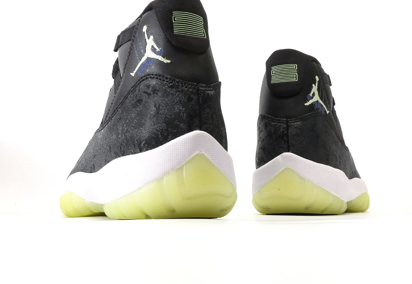 Air Jordan 11 GS Black Barely Volt [PK GOD]