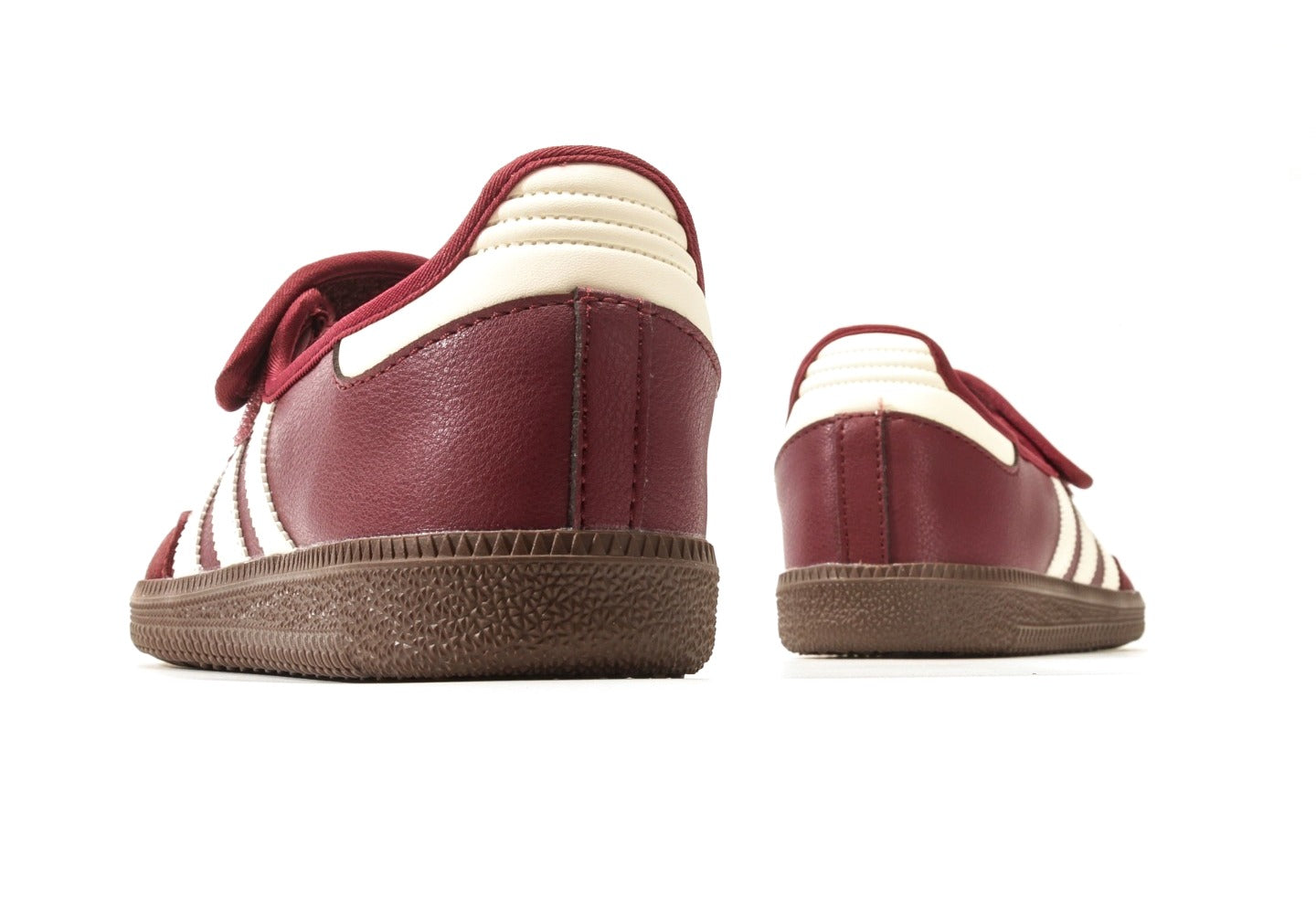 Samba Jane Maroon Cream White Gold