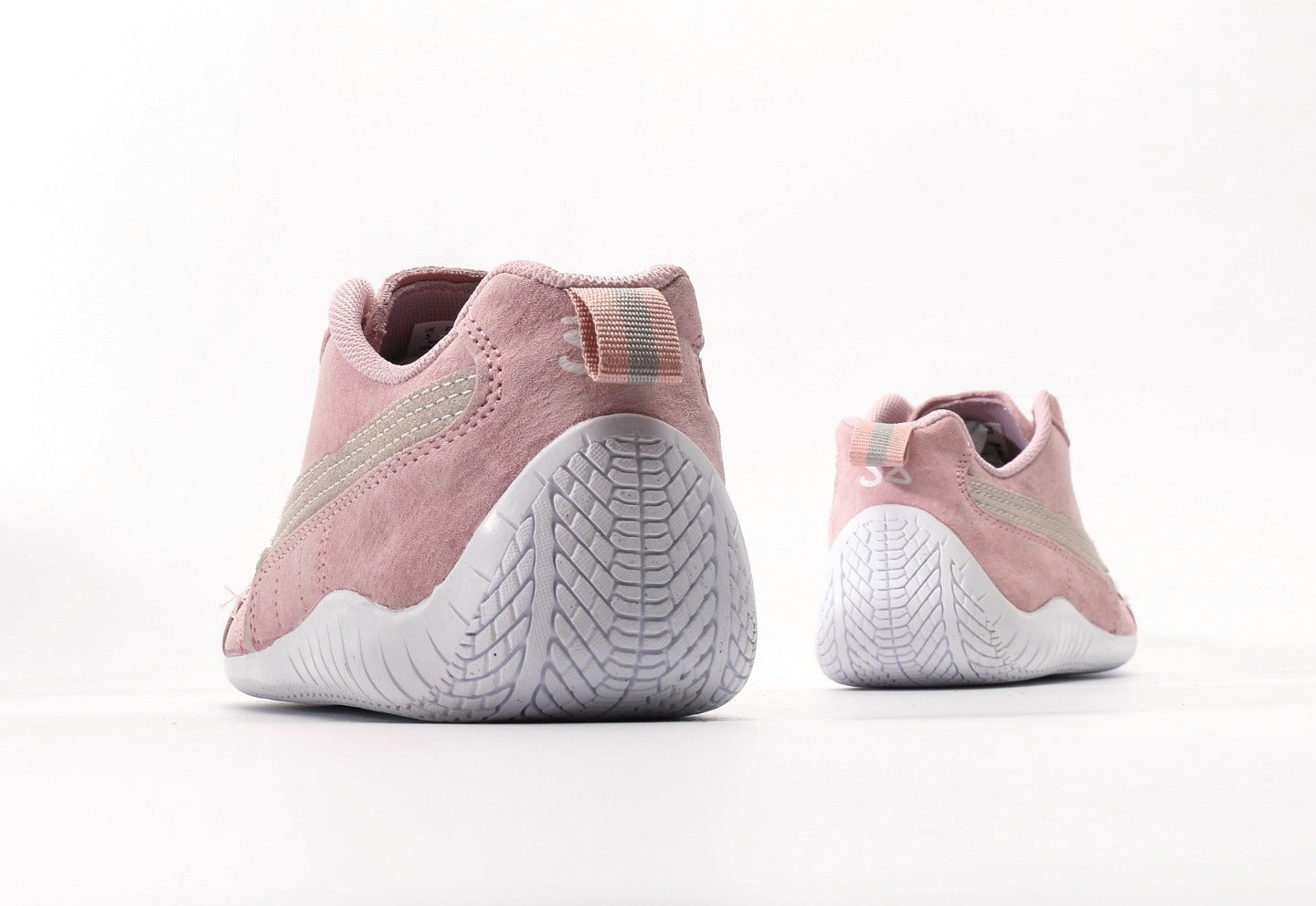 Balenciaga x Puma Speedcat Suede Distressed Pink White