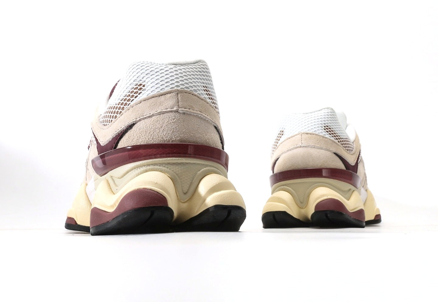 New Balance 9060 Linen Burgundy