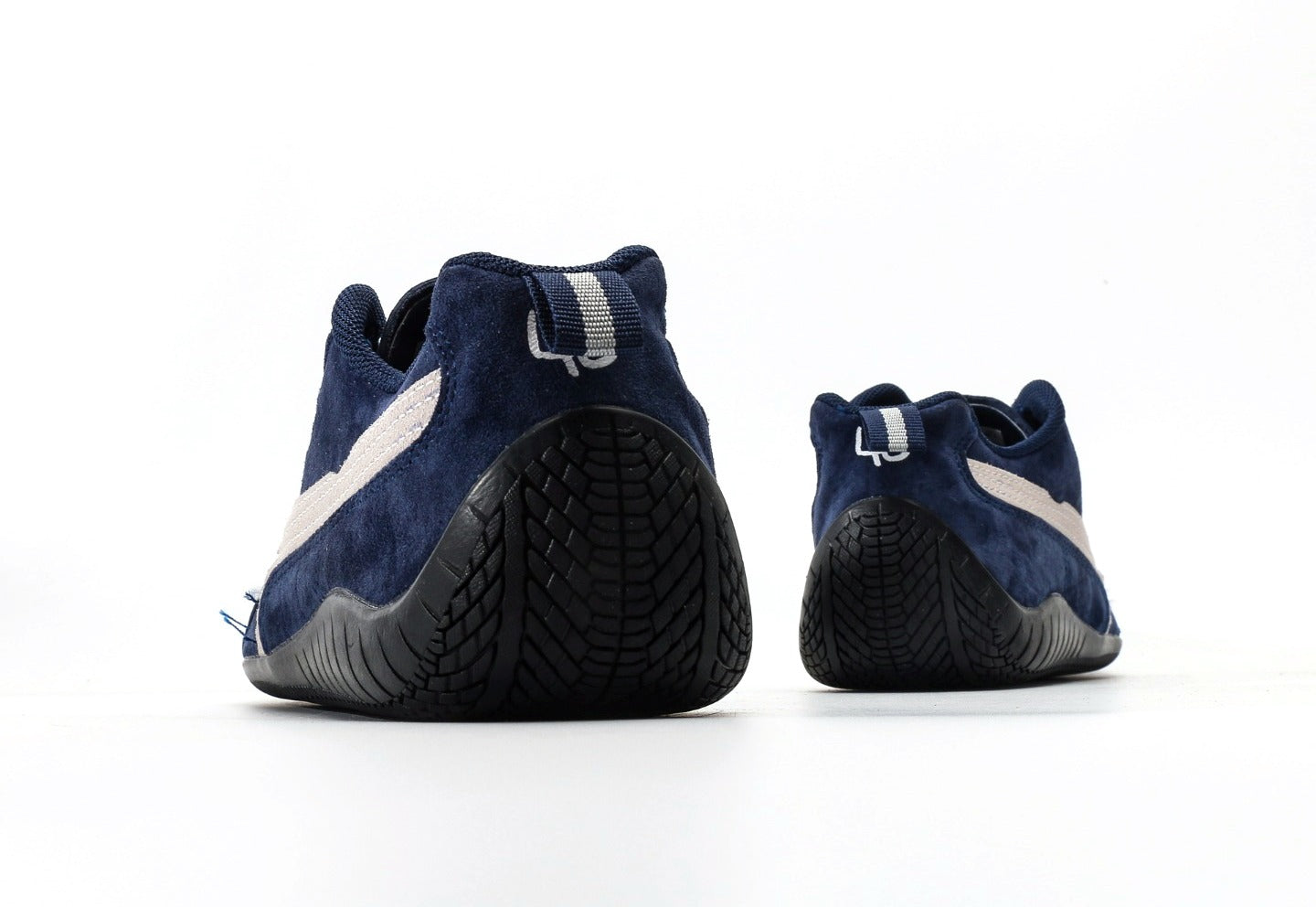 Balenciaga x Puma Speedcat Suede Distressed Dark Blue