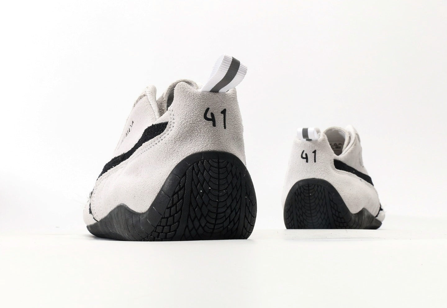 Balenciaga x Puma Speedcat Suede Distressed White Black