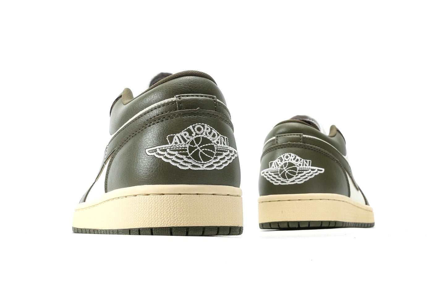 Air Jordan 1 Low Sail Medium Olive