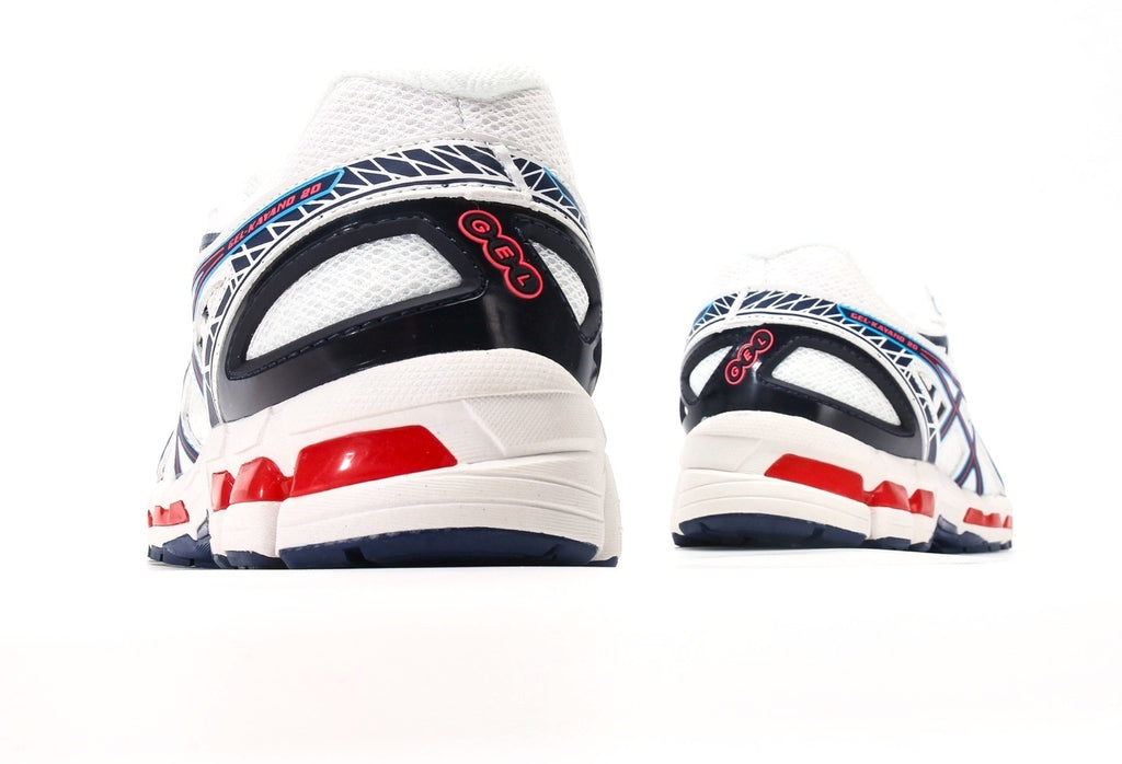ASICS Gel-Kayano 20 Cream Blue Red