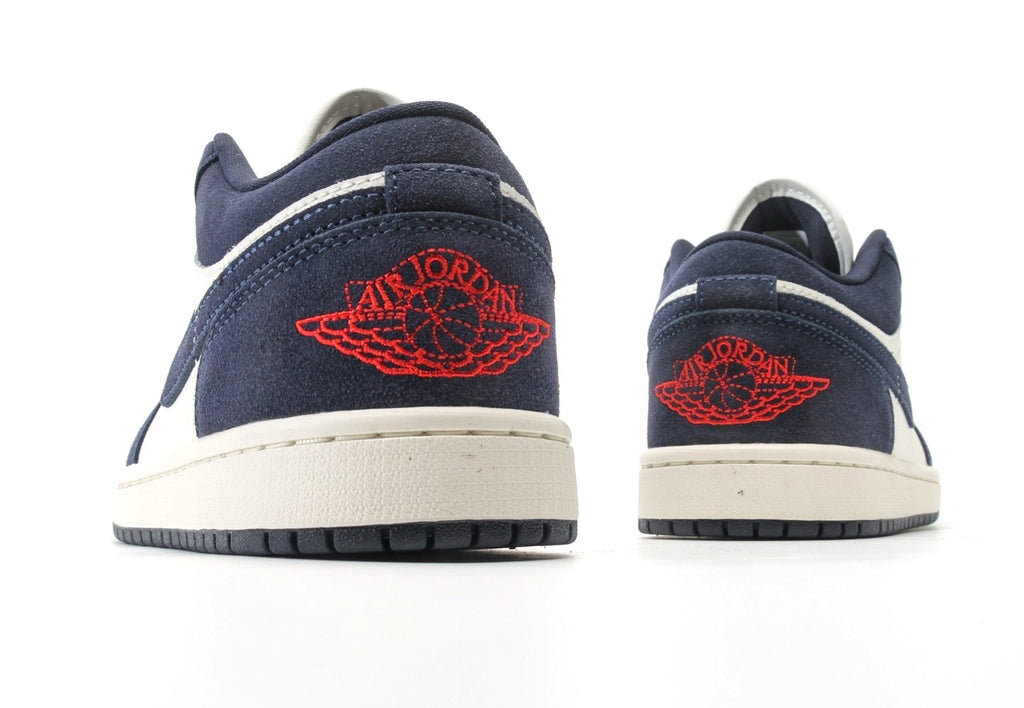 Air Jordan 1 Low Obsidian Suede
