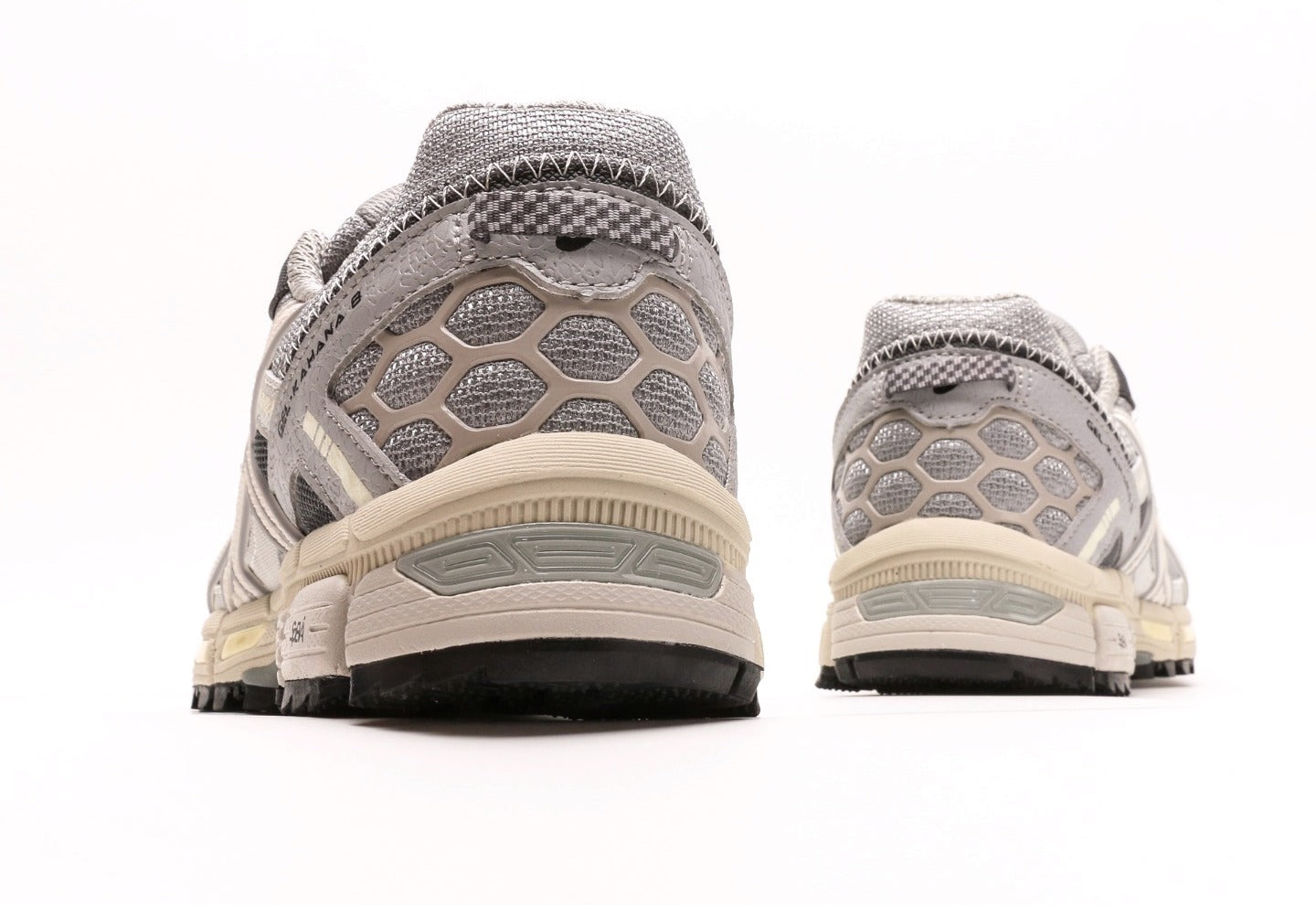 Gel Kahana 8 "Silver Dark Grey"
