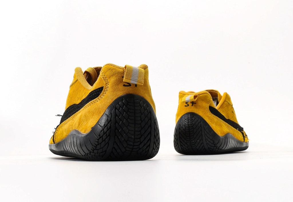 Balenciaga x Puma Speedcat Suede Distressed Yellow