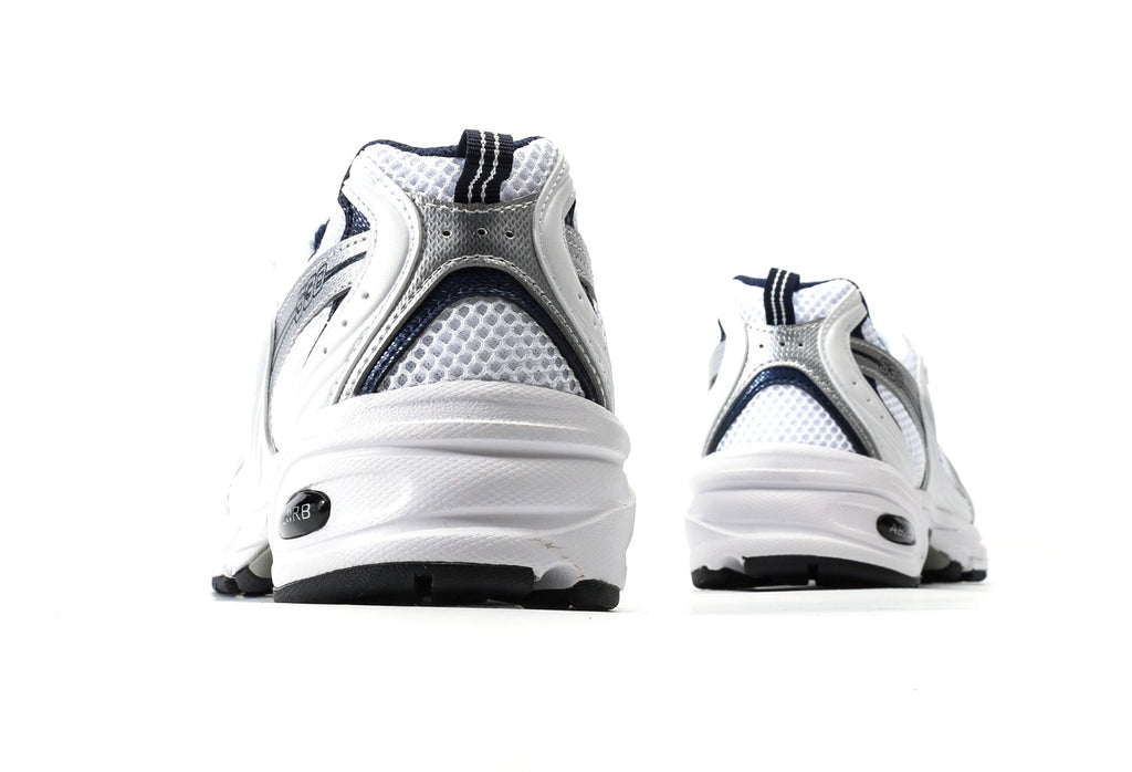 New Balance 530 White Silver Navy