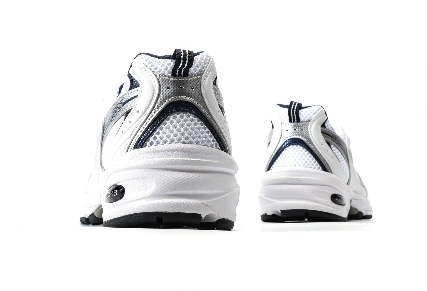 New Balance 530 White Silver Navy