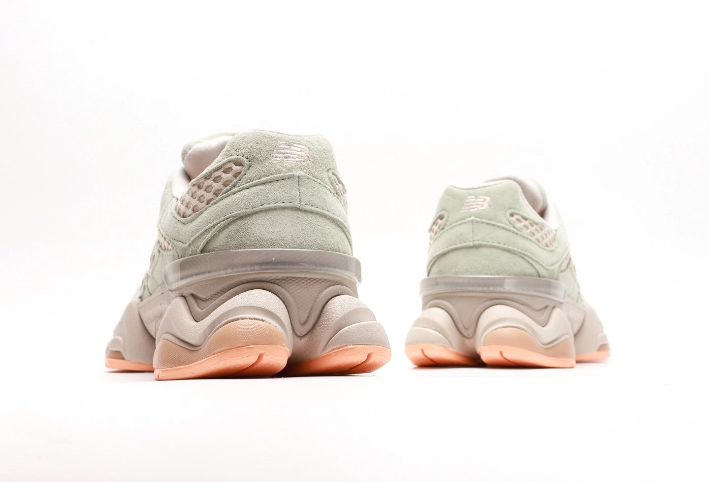 The Whitaker Group x New Balance 9060 Missing Pieces Silver Moss Green