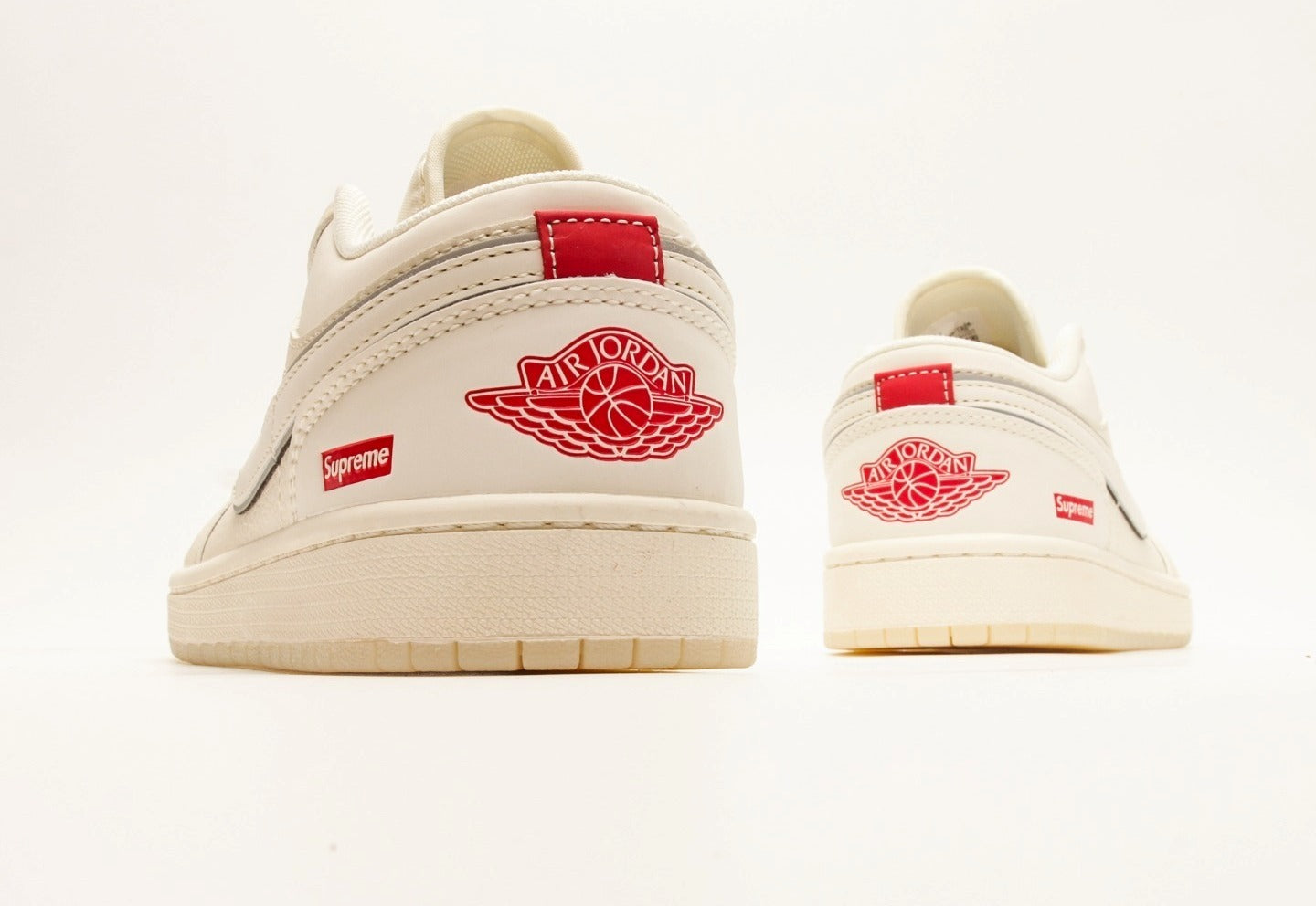 Custom Air Jordan 1 Low x Supreme