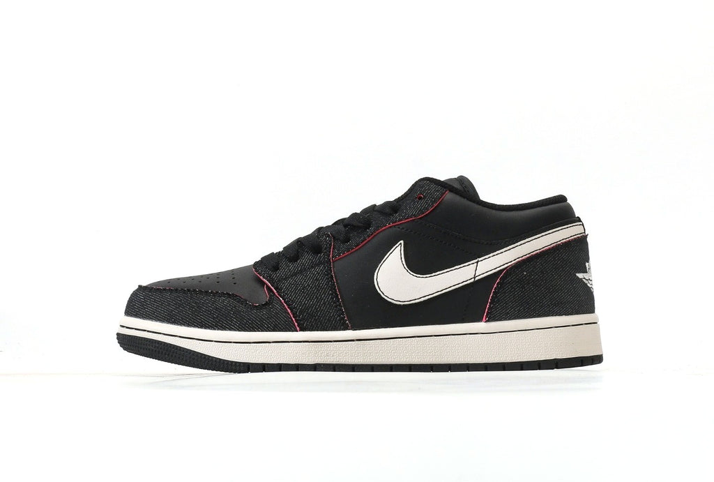 Air Jordan 1 Low Black Denim