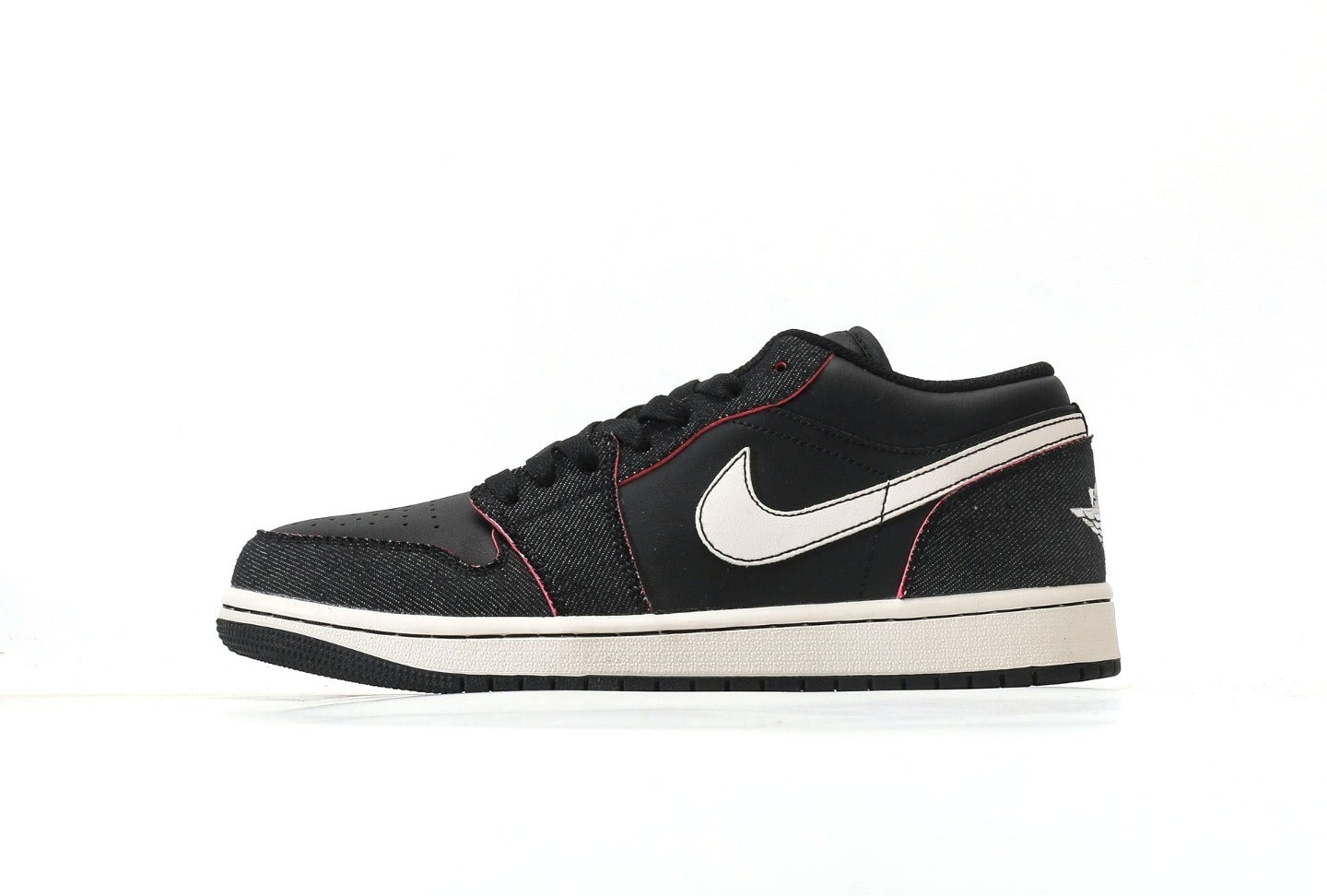 Air Jordan 1 Low Black Denim