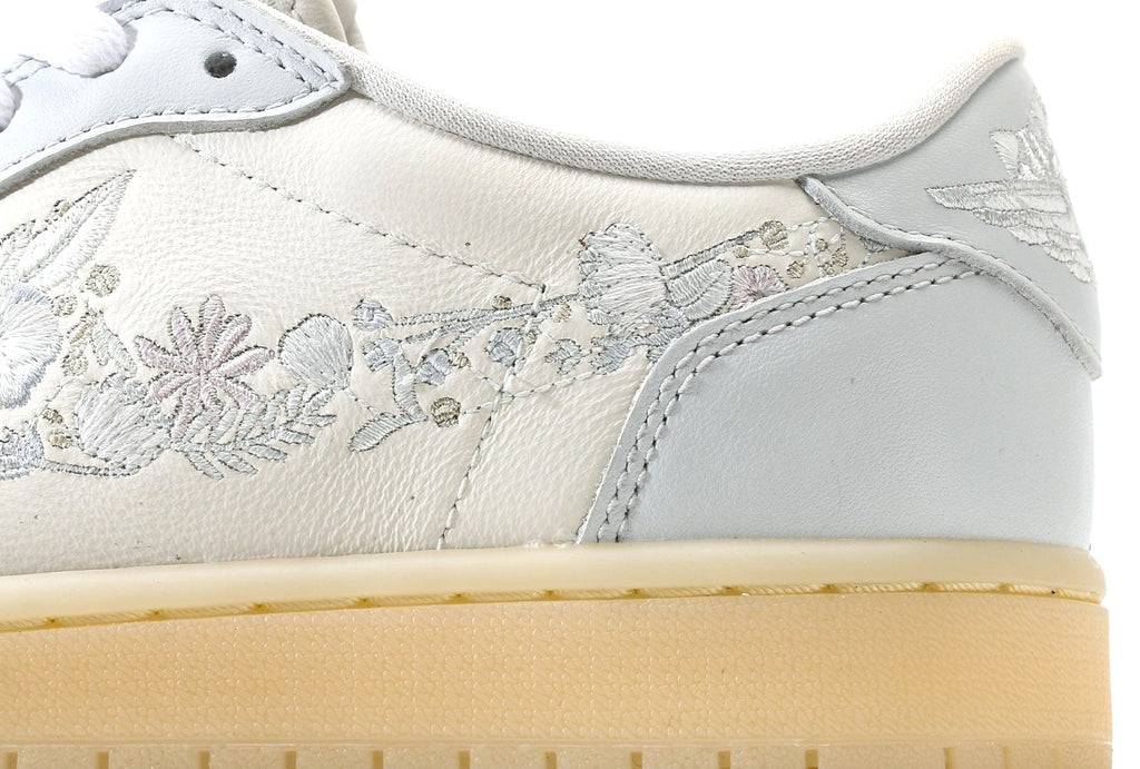 Air Jordan 1 Retro Low OG "Sail / Floral Swoosh"