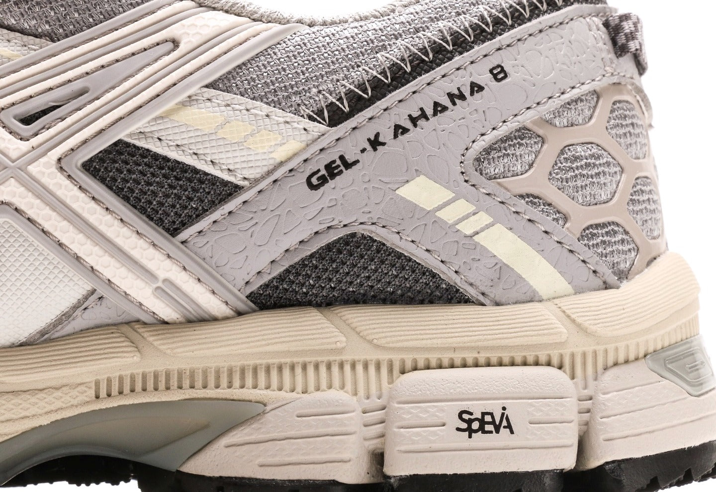 Gel Kahana 8 "Silver Dark Grey"