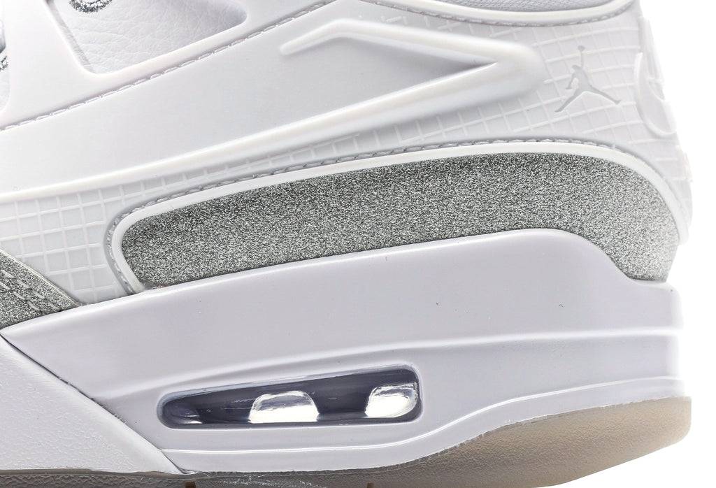 Air Jordan 4 RM White Metallic Silver