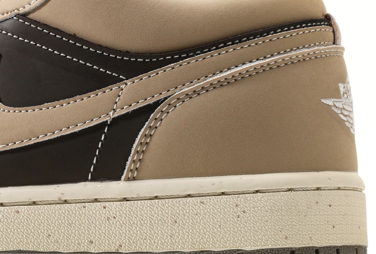 Air Jordan 1 Low "Enigma Stone/Pale Ivory"