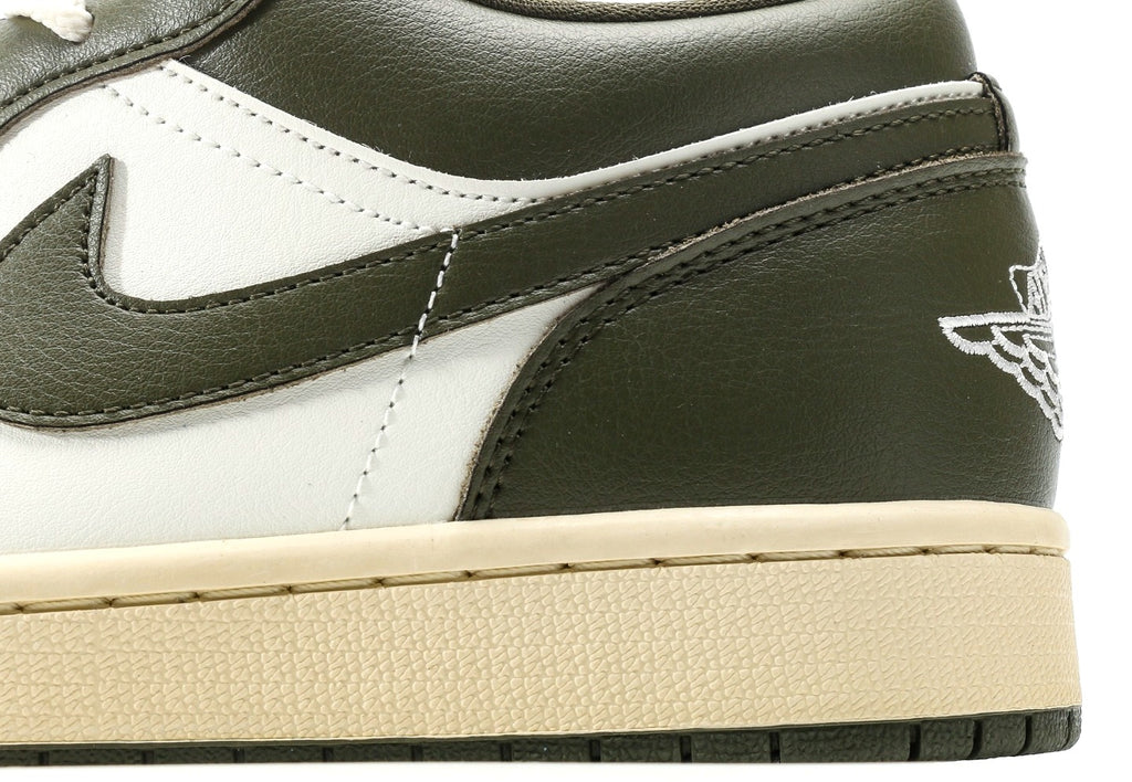 Air Jordan 1 Low Sail Medium Olive