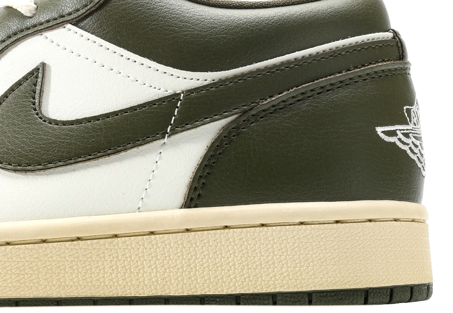Air Jordan 1 Low Sail Medium Olive