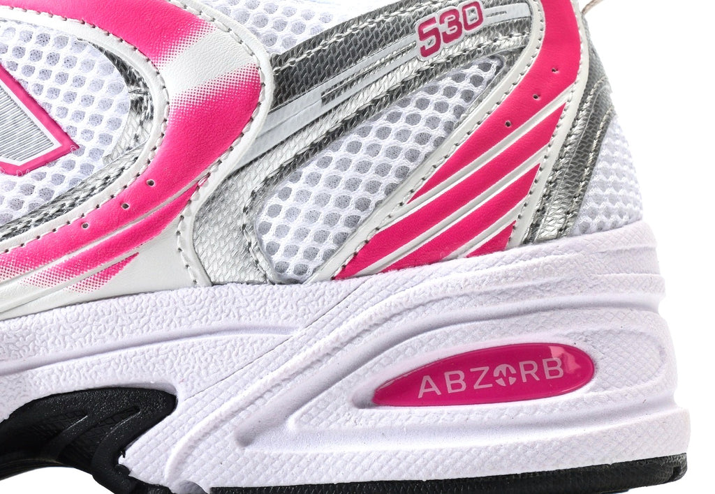 New Balance 530 White Raspberry