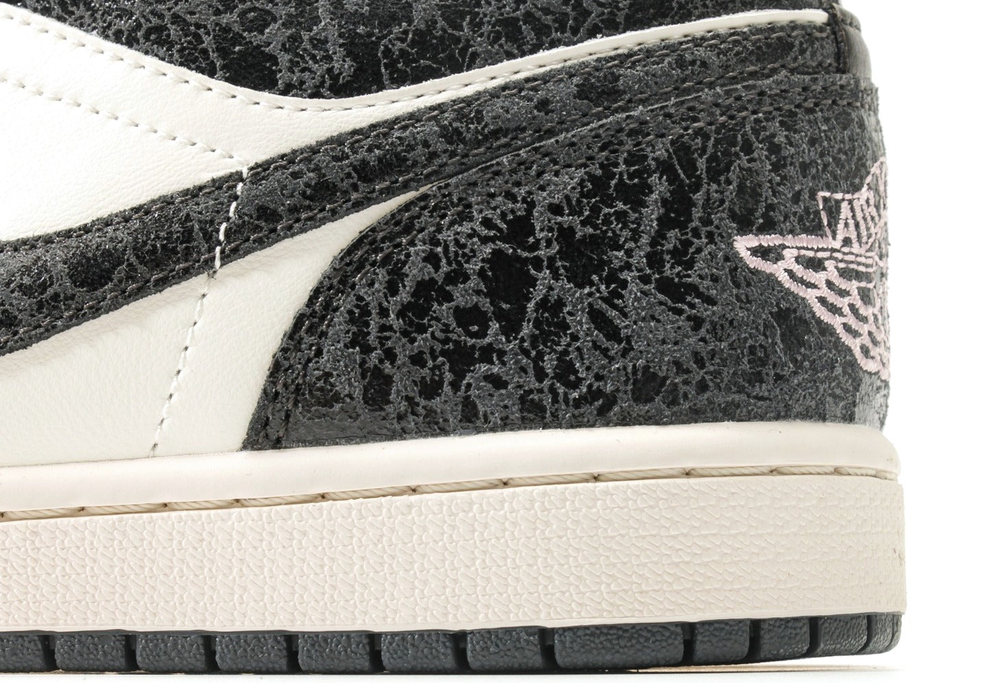 Air Jordan 1 Low SE "Black Iced Carmine Iron Grey"