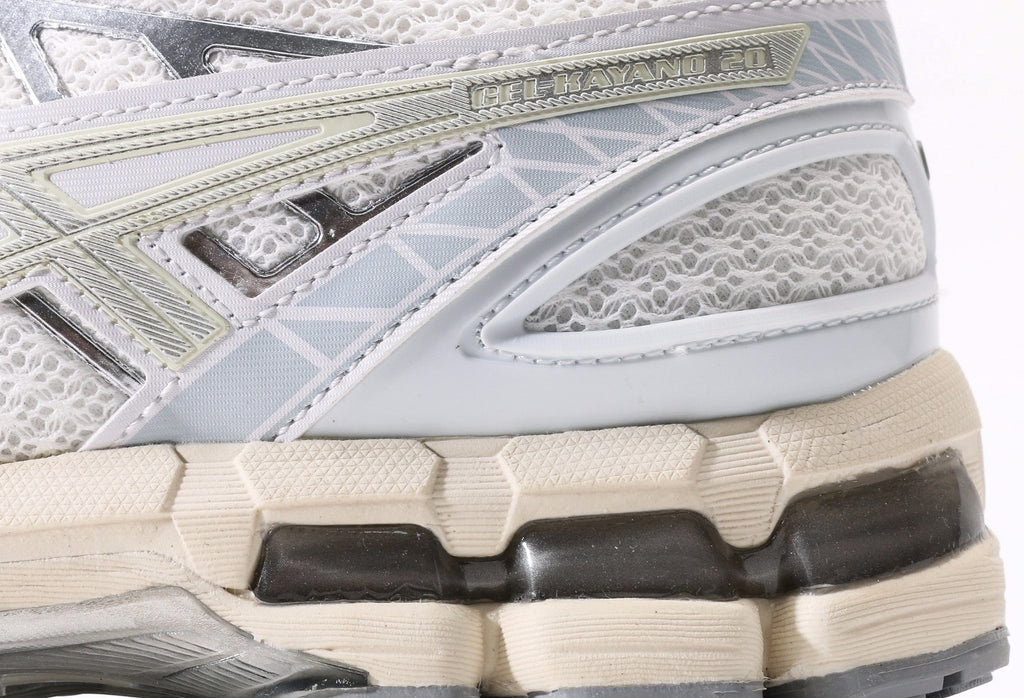 Asics Gel-Kayano 20 White Pure Silver
