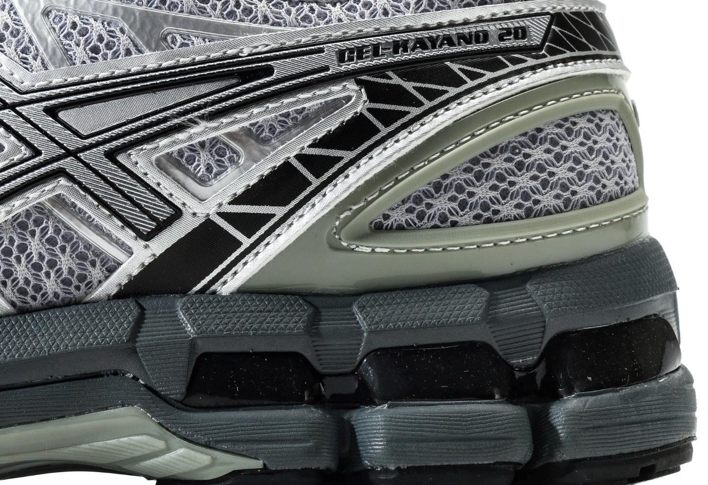 Gel Kayano 20 Gravel Pure Silver