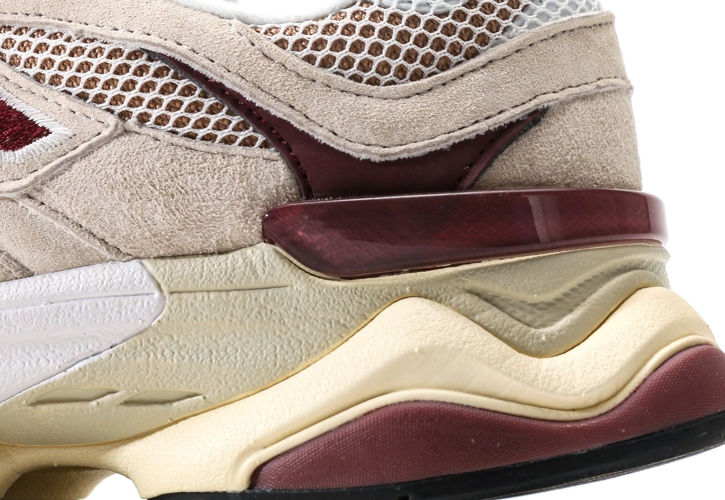 New Balance 9060 Linen Burgundy