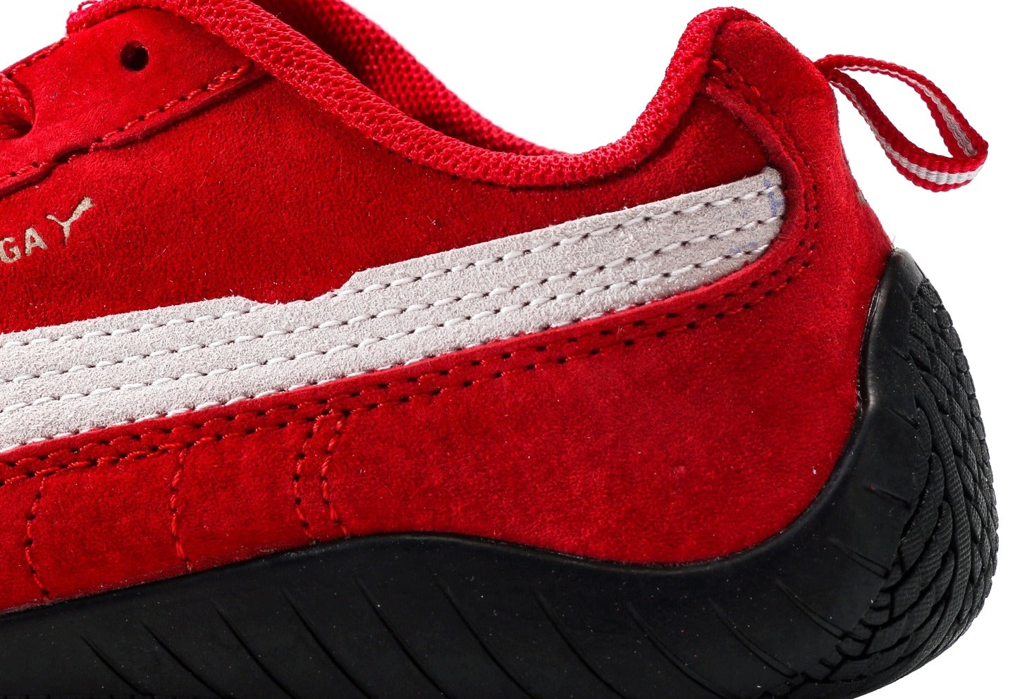 Balenciaga x Puma Speedcat Suede Distressed Red White