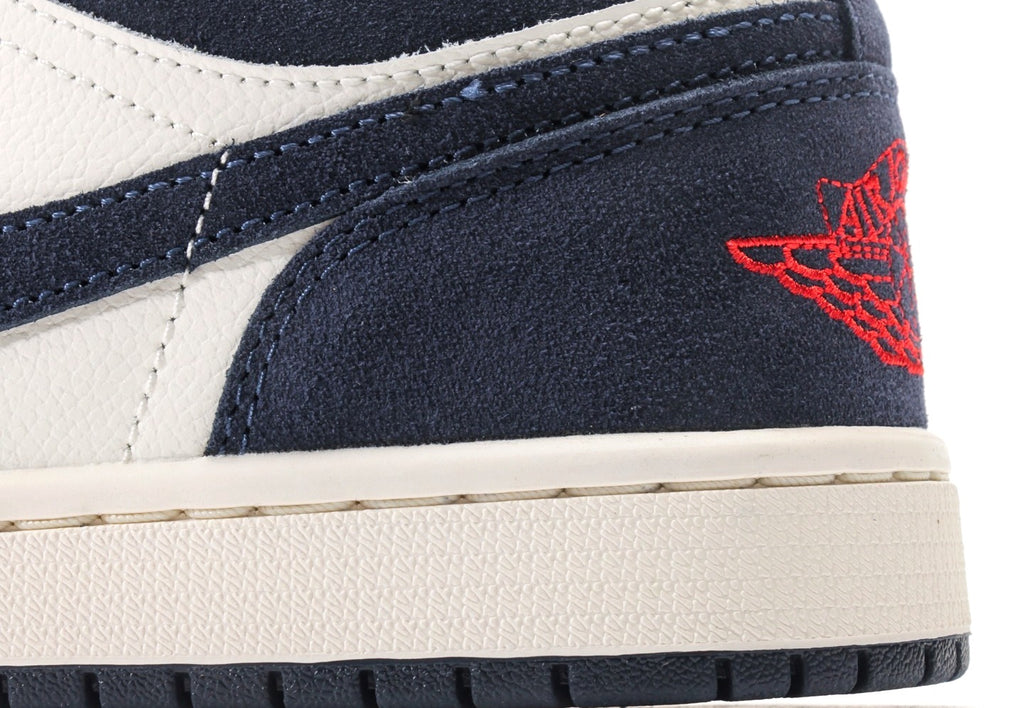 Air Jordan 1 Low Obsidian Suede