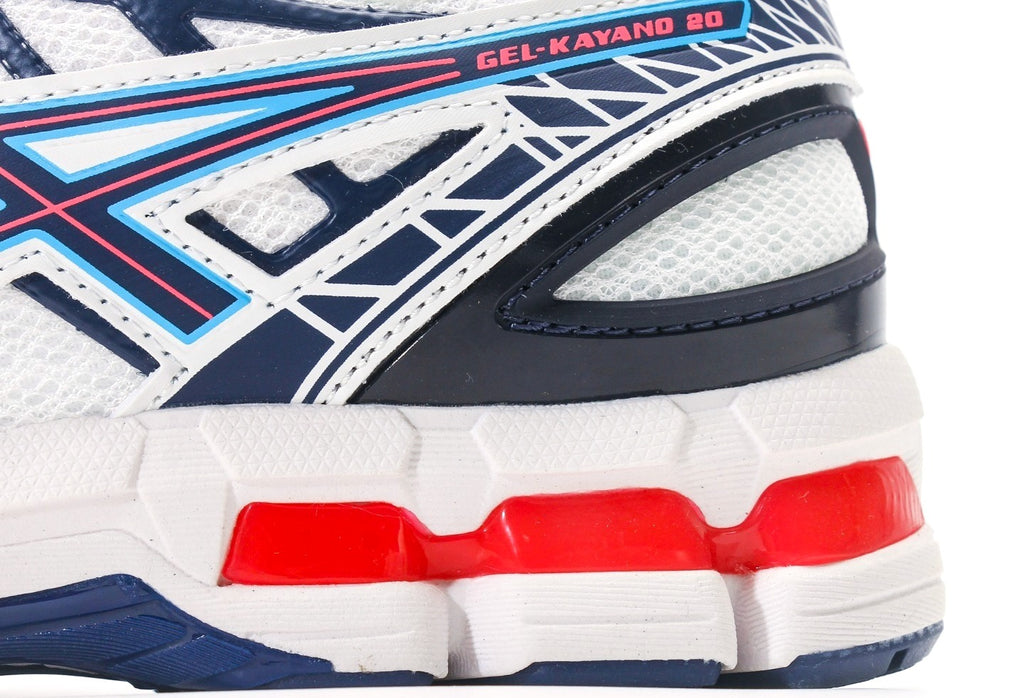 ASICS Gel-Kayano 20 Cream Blue Red