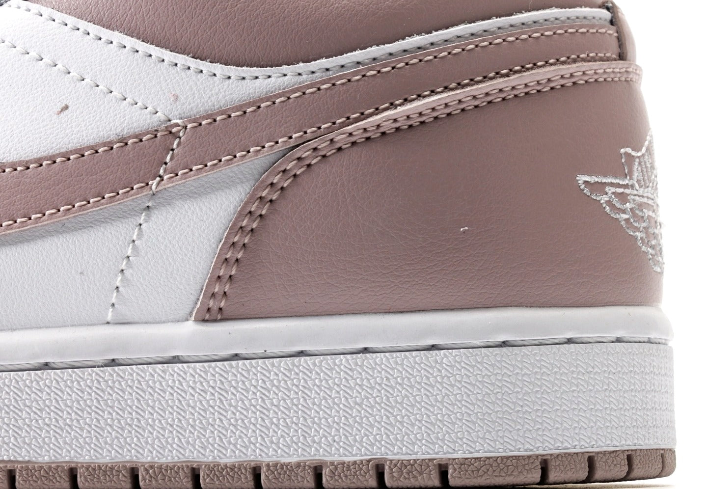 Air Jordan 1 Low Grey Particle Rose