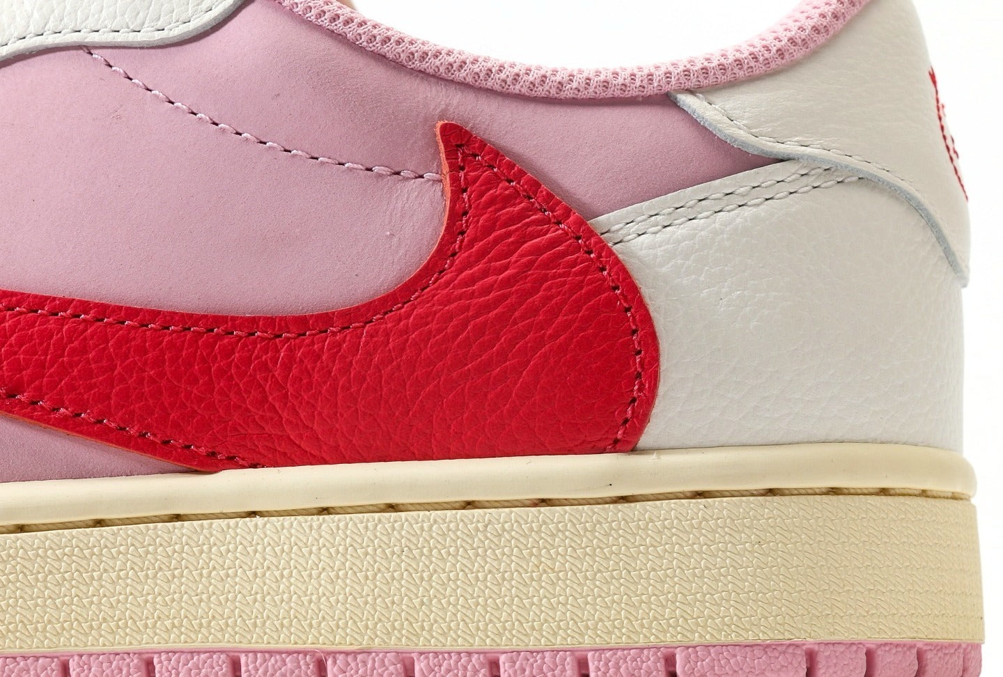 Travis Scott x Air Jordan 1 Low OG Shy Pink [PK GOD]