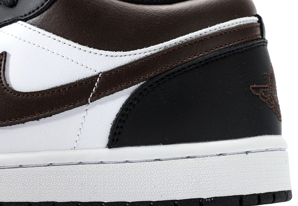 Air Jordan 1 Low White Black Brown